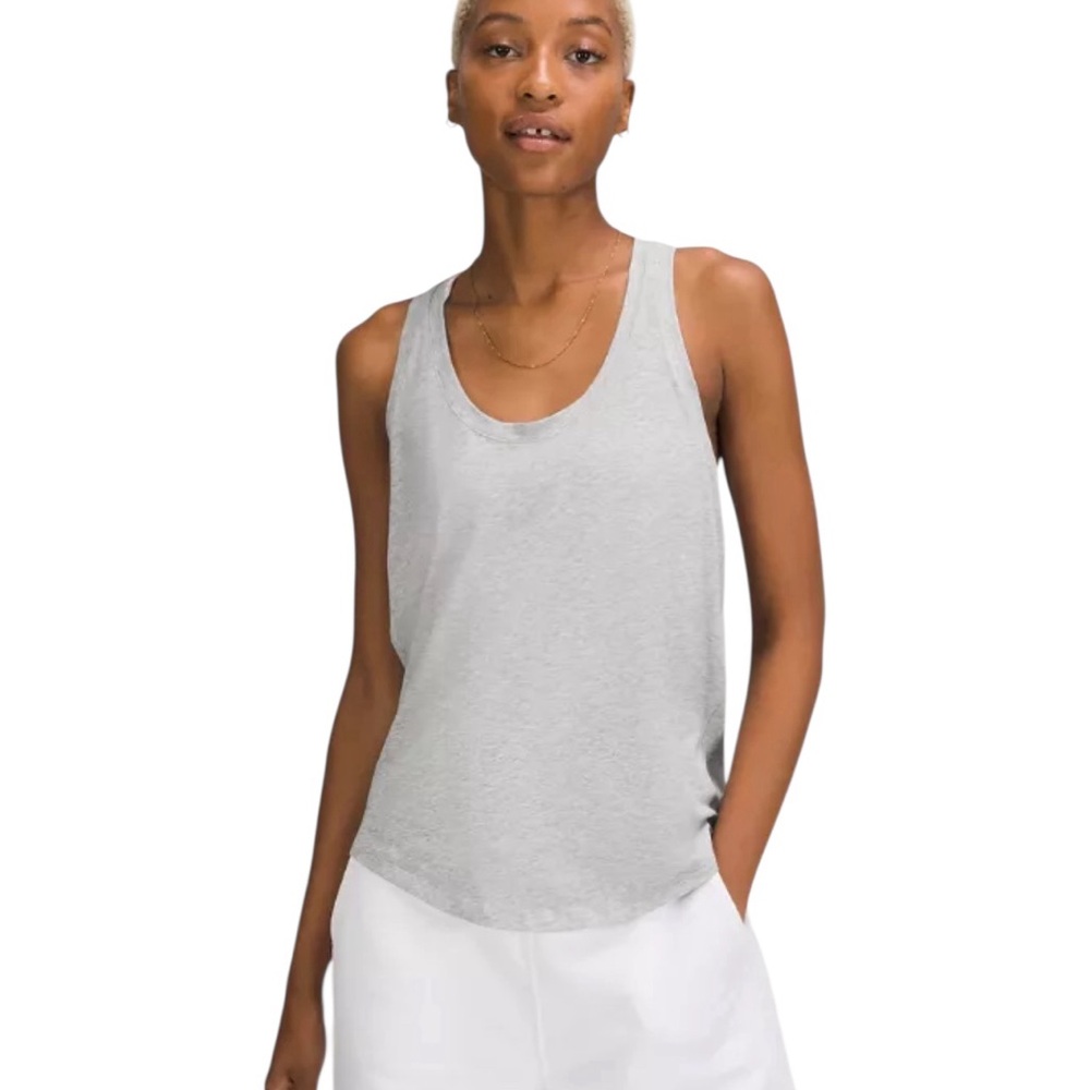 lululemon athletica Gray Tank Top
